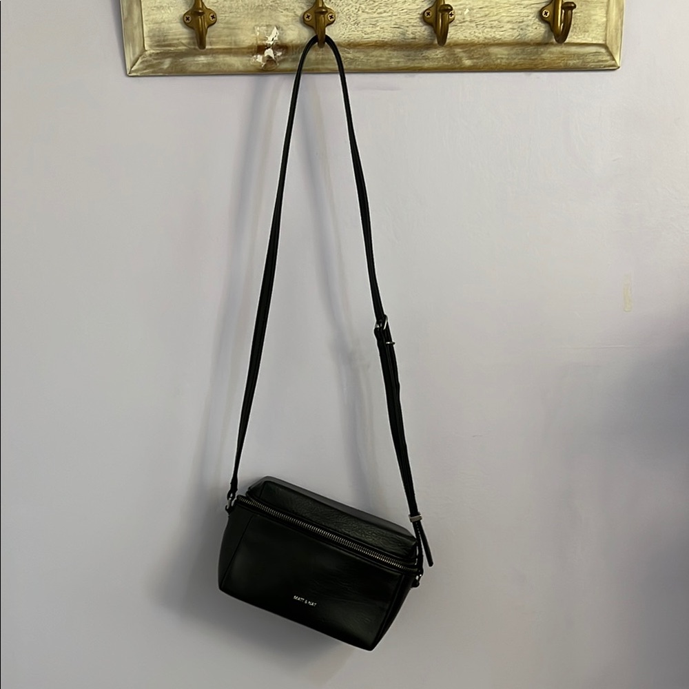 Matt & Nat Black Crossbody Bag
